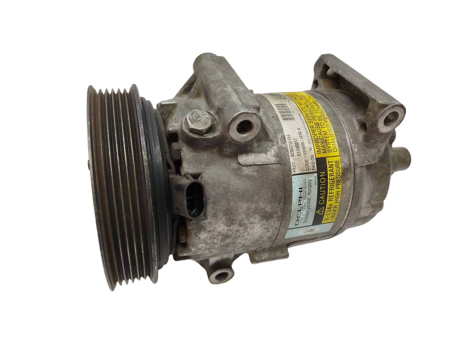 AC Kompressor Delphi 01140017 8200316164 Renault Megane Scenic 2 1599 main product photo