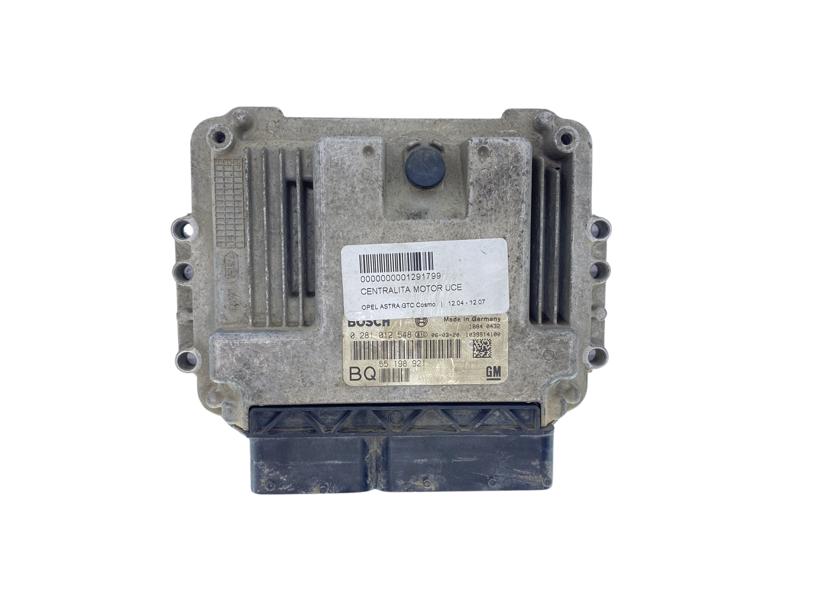 Styrenhet Opel 55198921BQ 0281012548 Bosch GM 62492 main product photo
