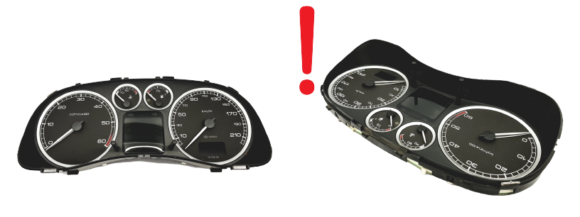 Hastighetsmätare Peugeot 307 9646742480 0R00 50334 main product photo
