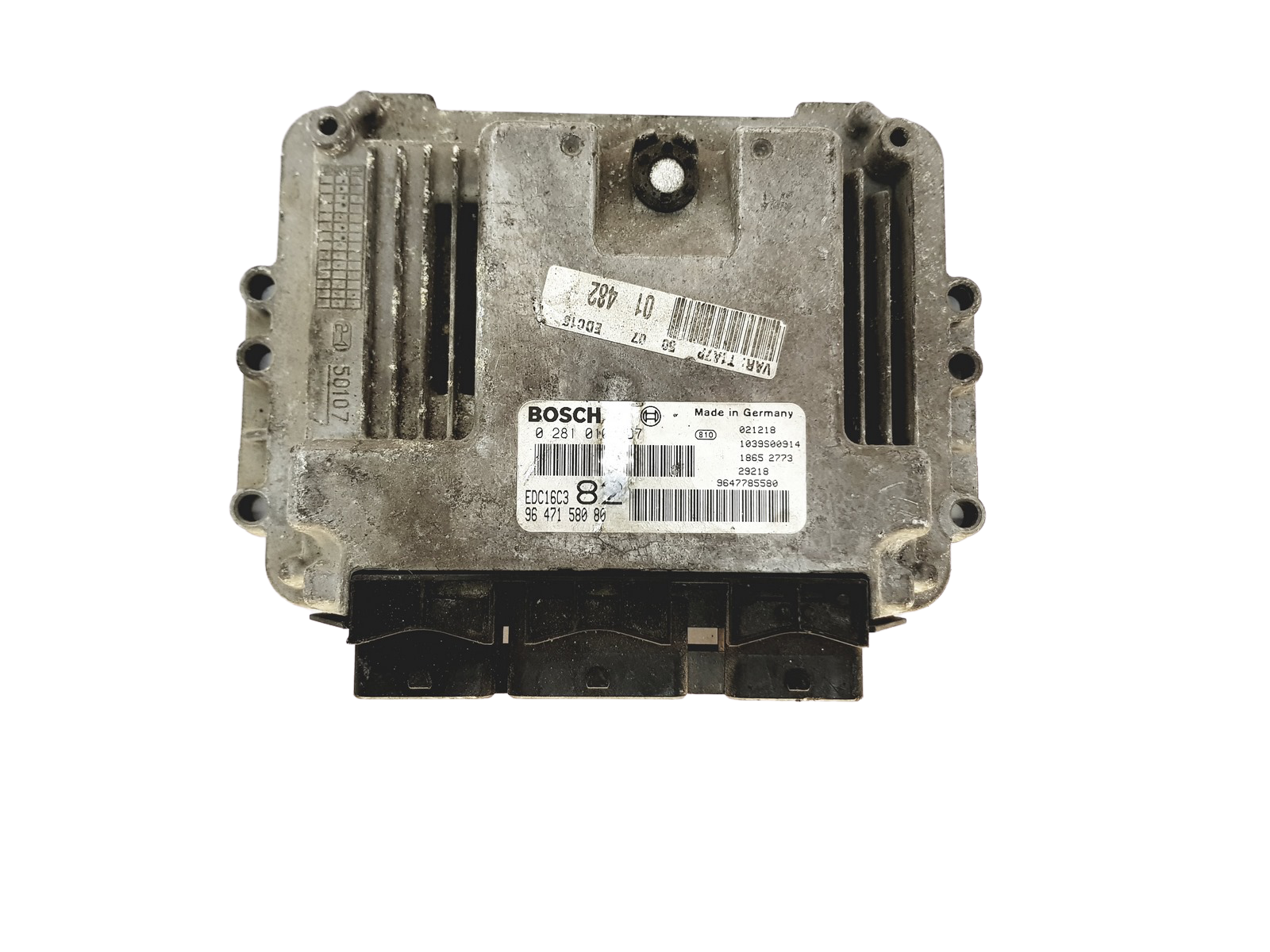 Styrenhet 0281010707 9647158080 9647785580 PSA Bosch 28106 main product photo