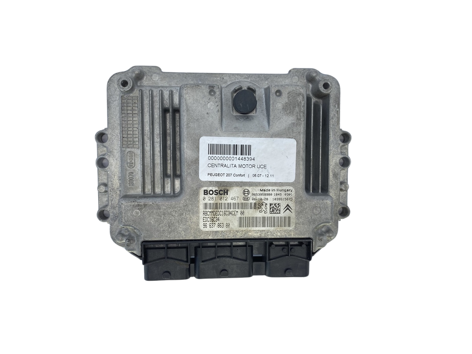 Styrenhet 0281012467 9663786380 9653958980 PSA Bosch 61028 main product photo