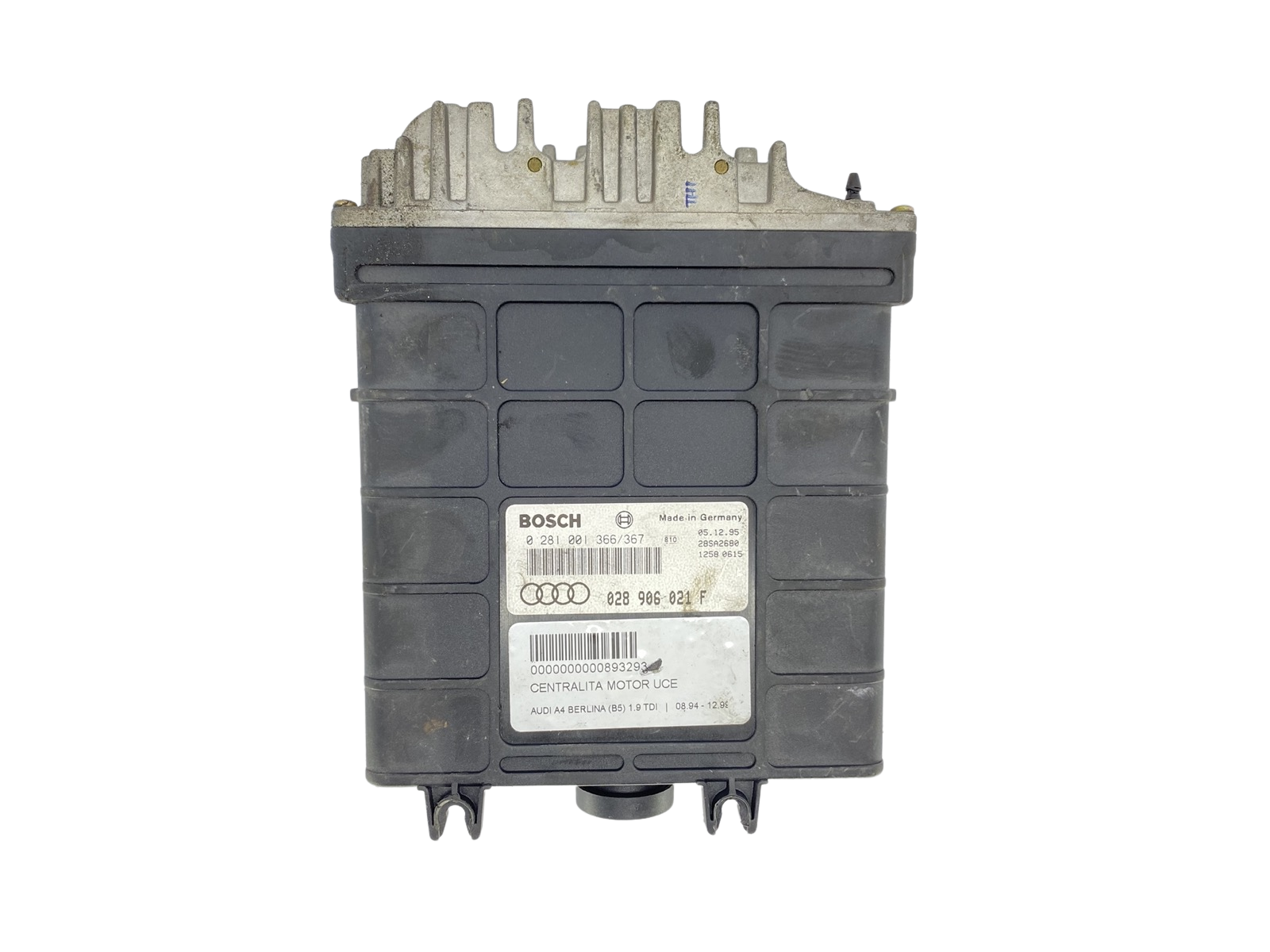 Styrenhet Audi 028906021F 0281001366/367 Bosch 59480 main product photo