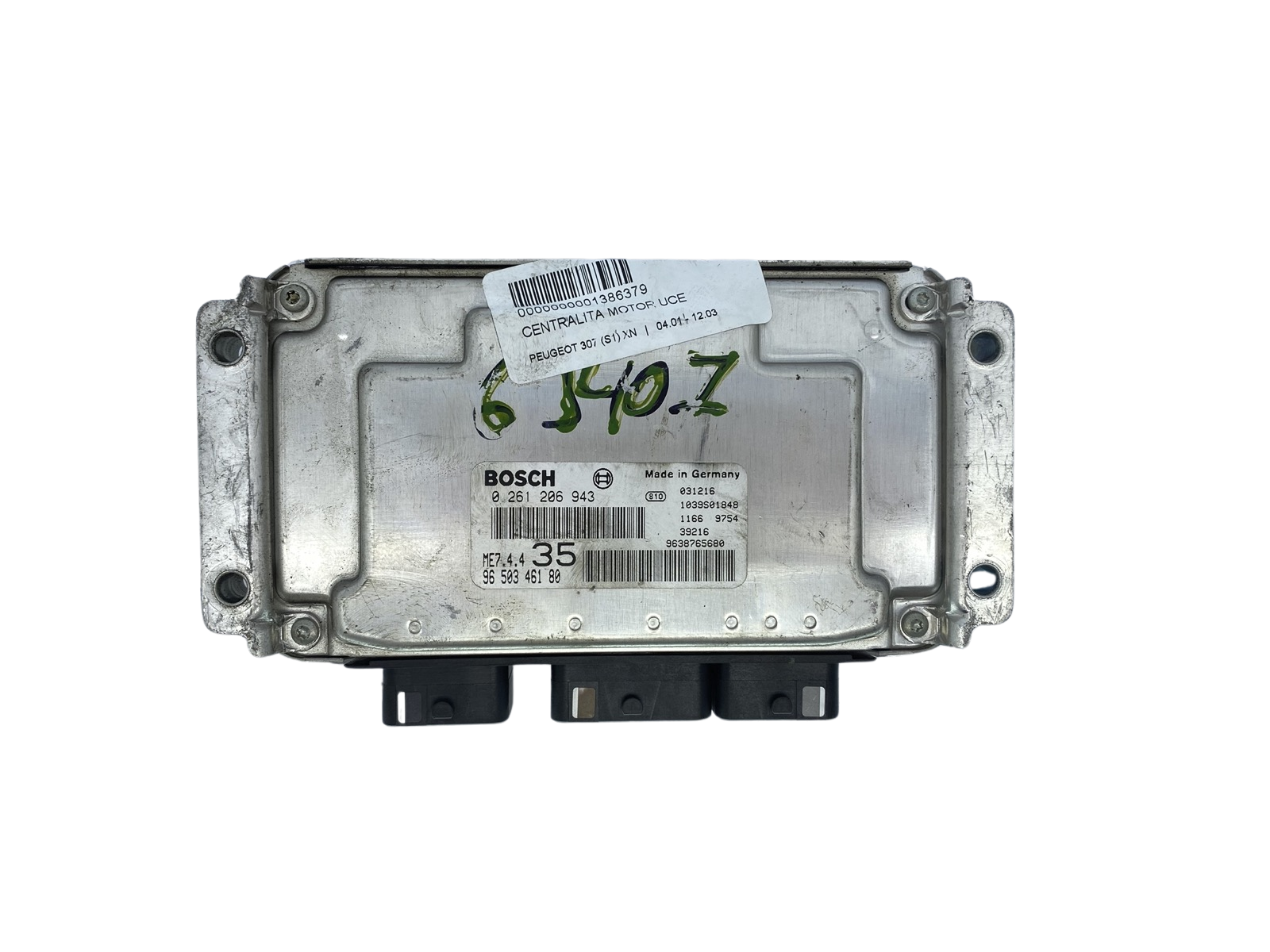 Styrenhet 0261206943 9650346180 9638765680 PSA Bosch 62939 main product photo