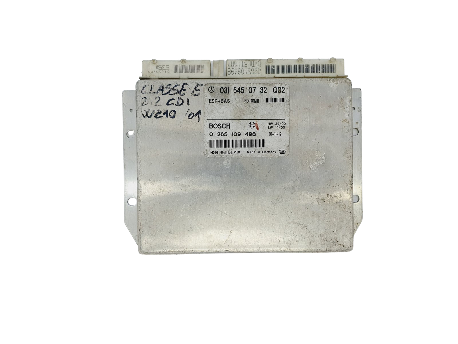 Styrenhet ESP 0315450732 0265109498 Mercedes Bosch 41950 main product photo