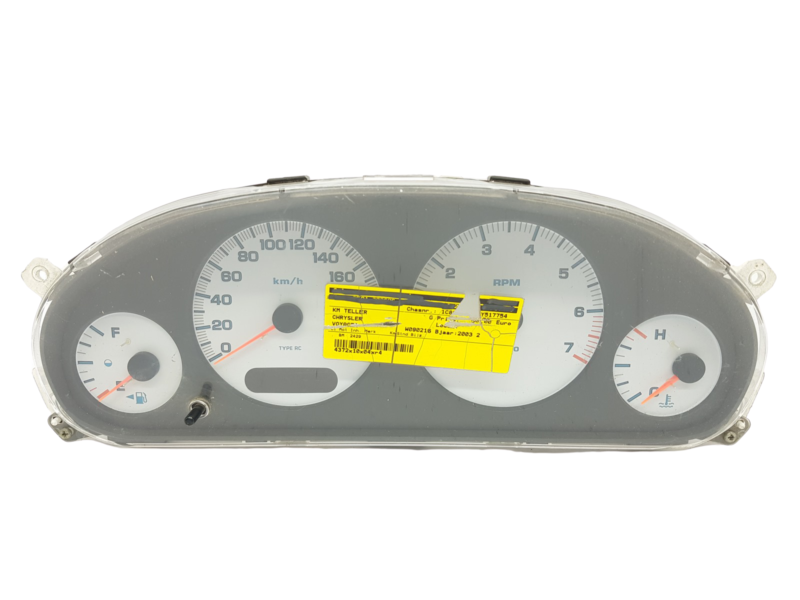 Varvräknare Chrysler Voyager P05082128AB main product photo