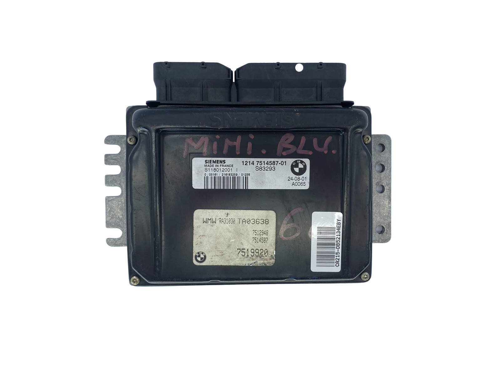Styrenhet Mini 1214 7514587-01 S118012001I Siemens 52134 main product photo