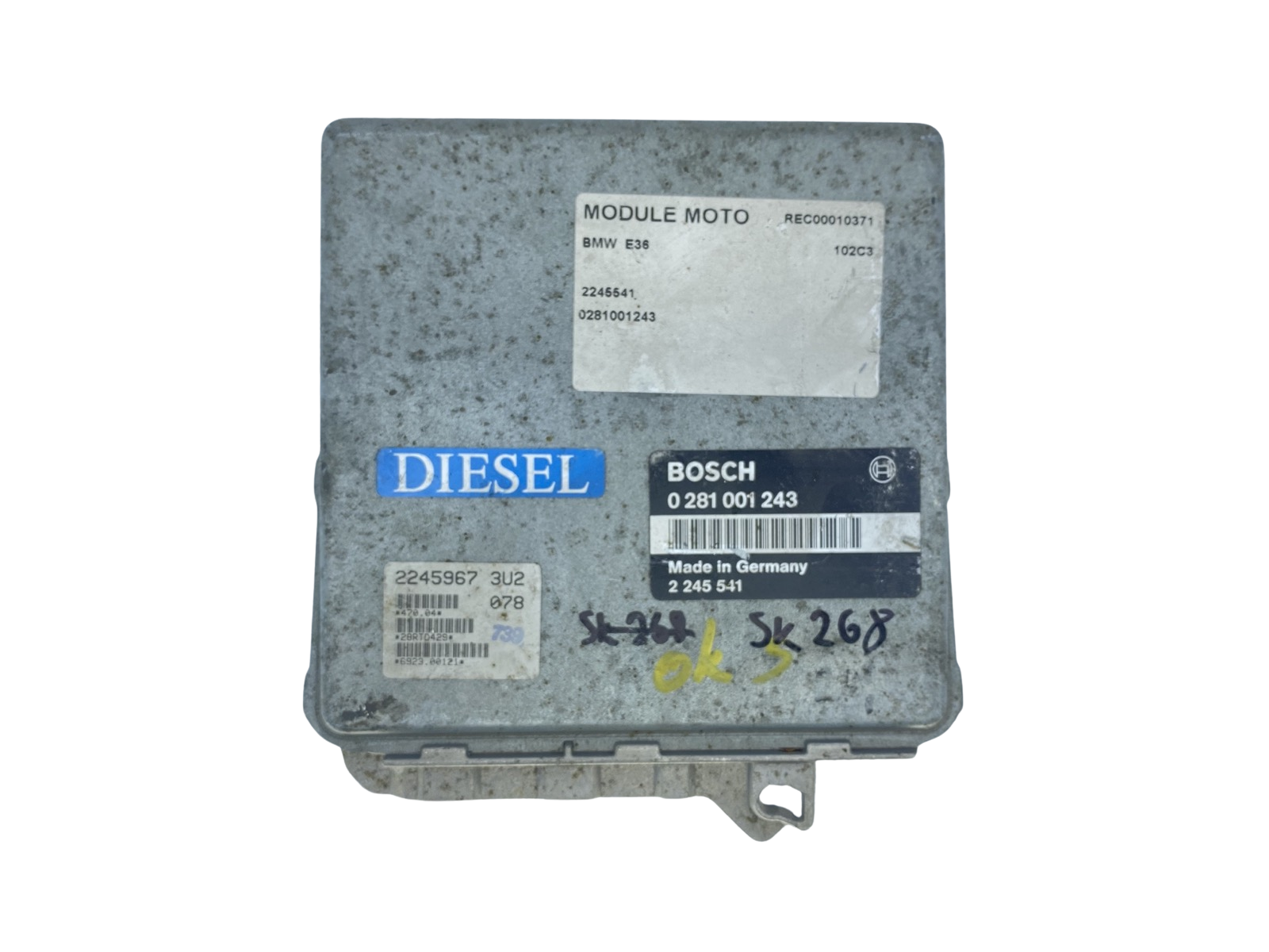 Styrenhet BMW 2245541 0281001243 2245967 3U2 Bosch main product photo