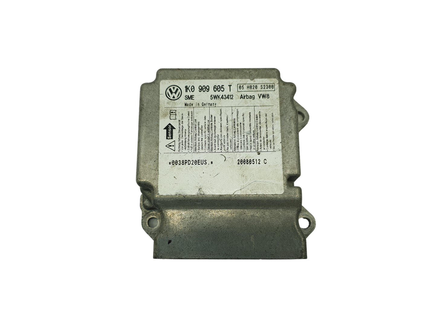 Styrenhetsmodul 1K0909605T 5WK43412 VW Siemens 69012 main product photo