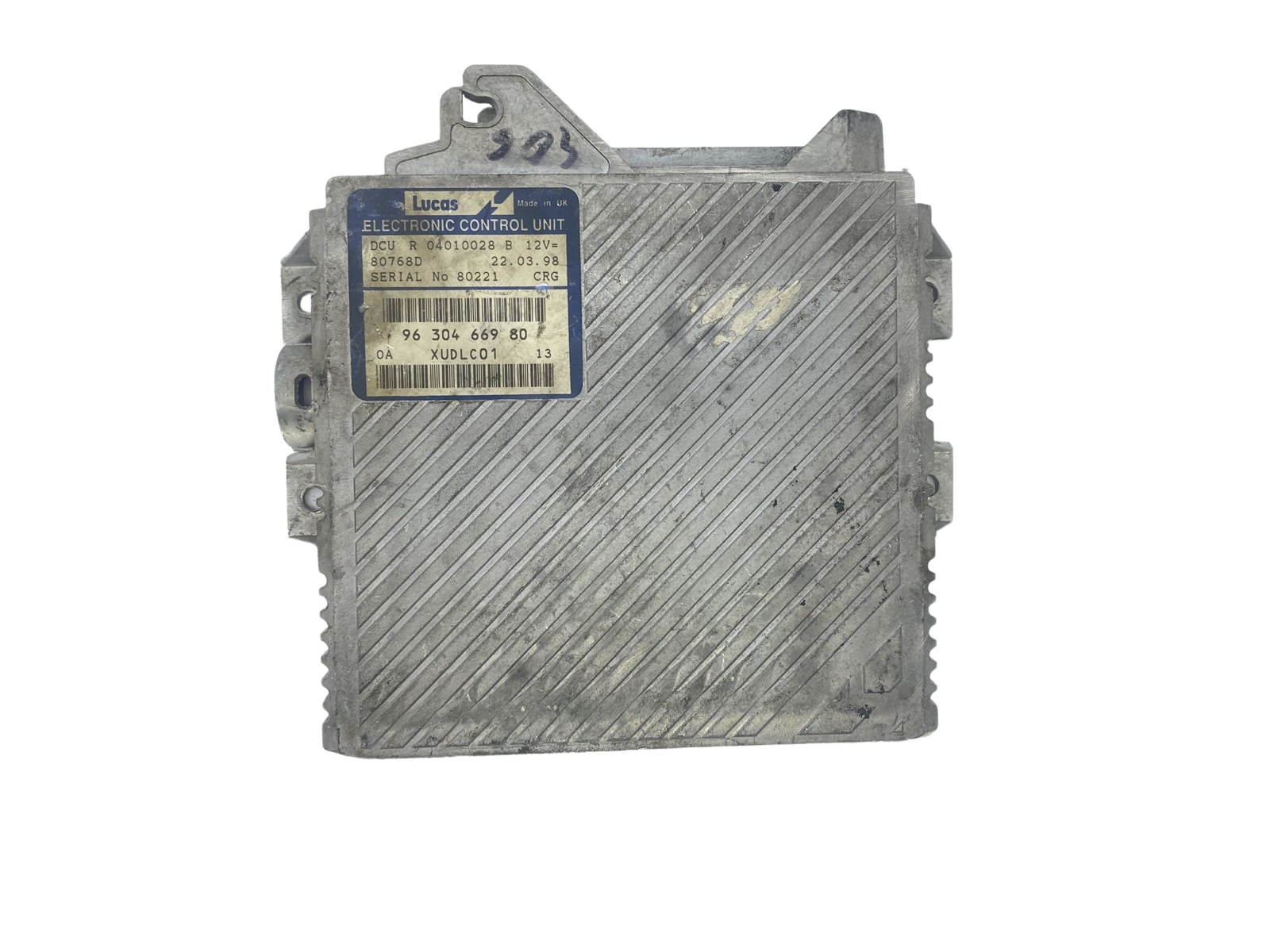 Styrenhet 9630466980 R04010028B 80768B XUDLC01 PSA Lucas 55897 main product photo