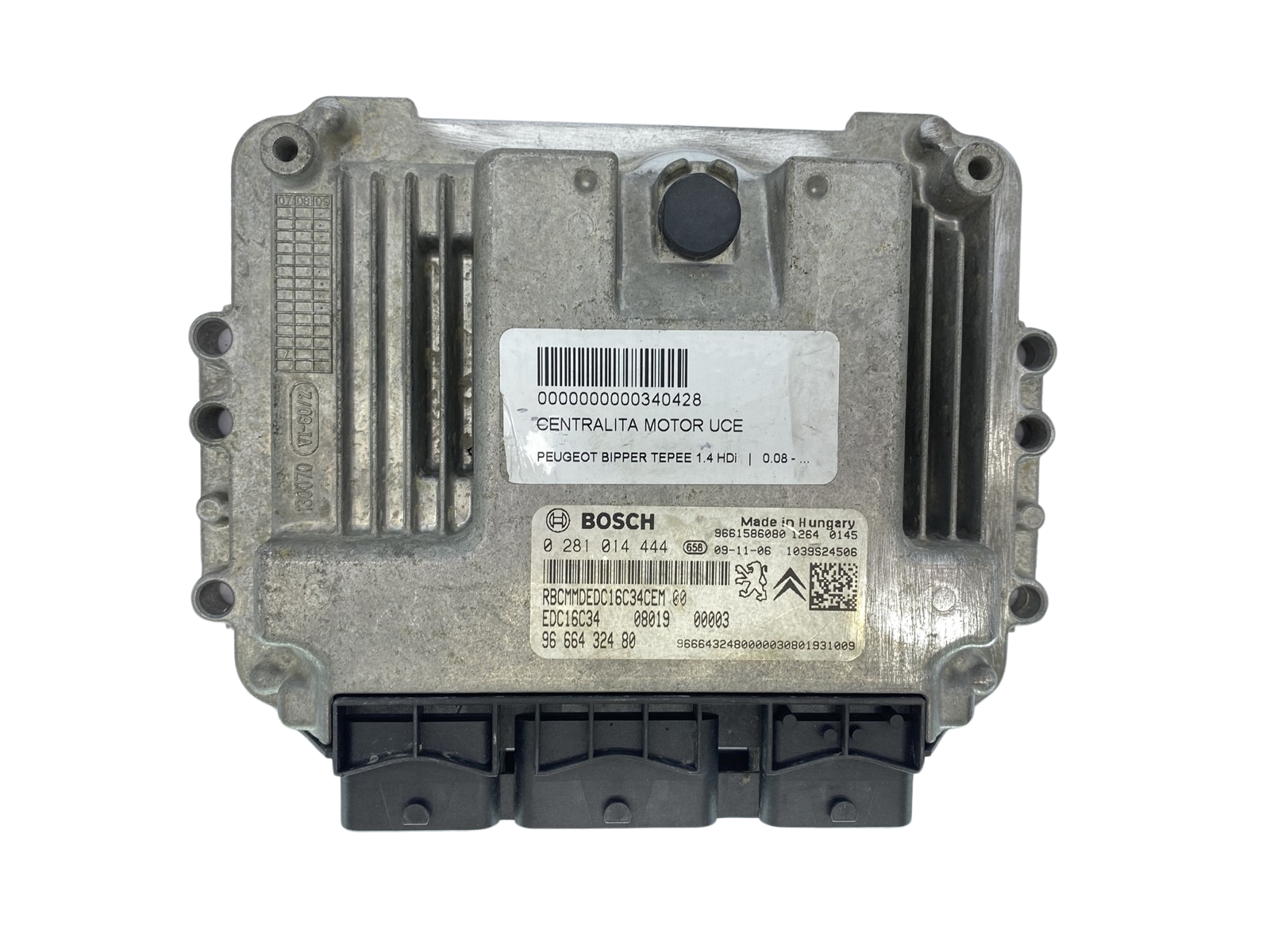 Styrenhet 0281014444 9666432480 9661586080 PSA Bosch 63887 main product photo