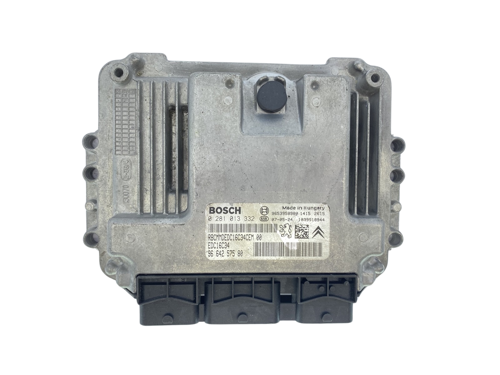 Styrenhet 0281013332 9664257580 9653958980 EDC16C34 PSA Bosch 63668 main product photo