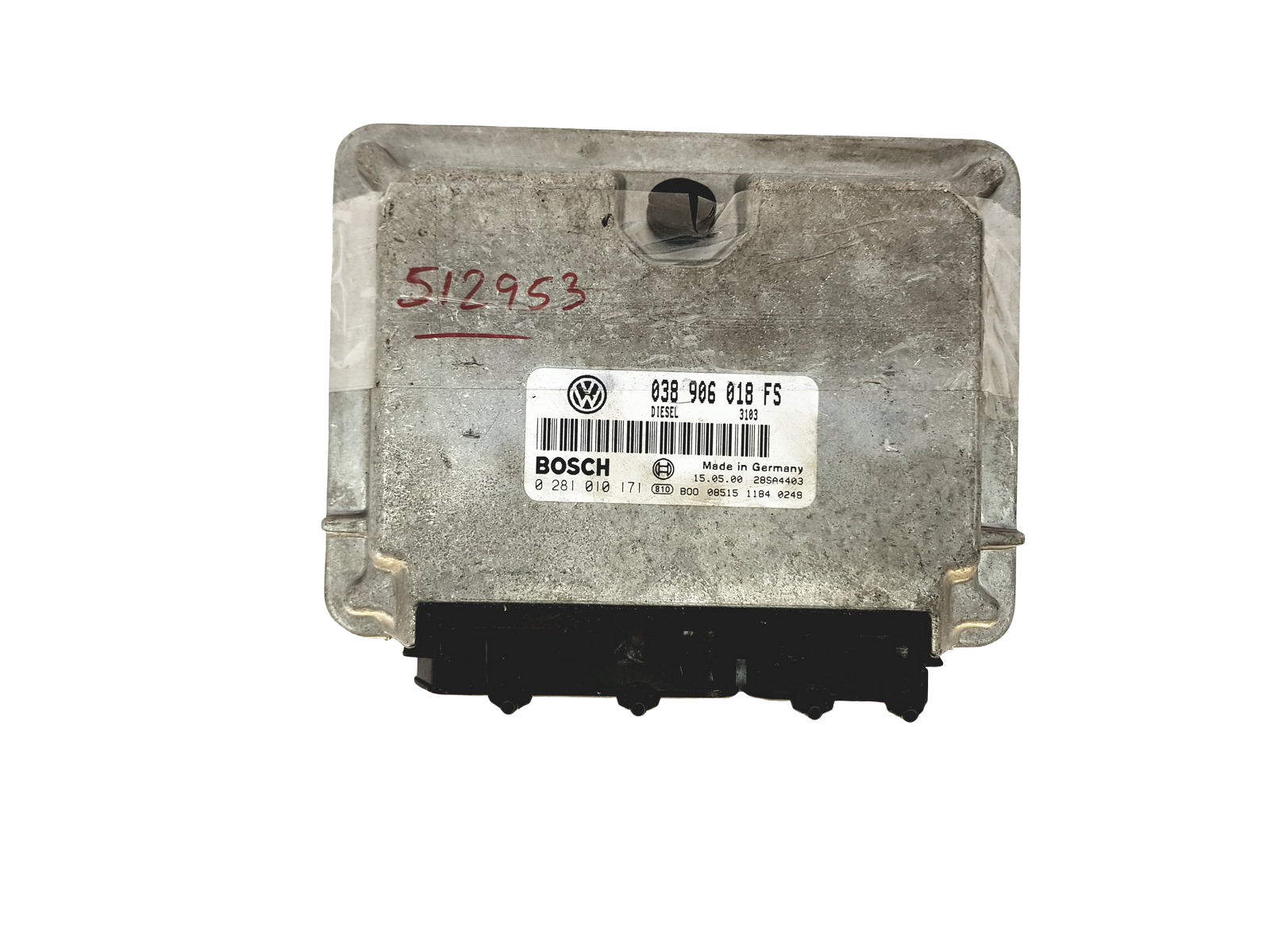 Styrenhet 038906018FS 0281010171 VW Bosch main product photo