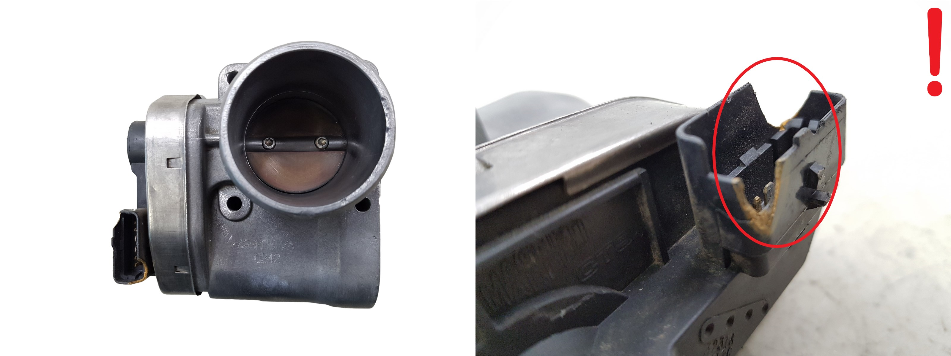 Spjällhusventil Fiat 48SMF5/A CA.0011607 1.6 16V 2593 main product photo