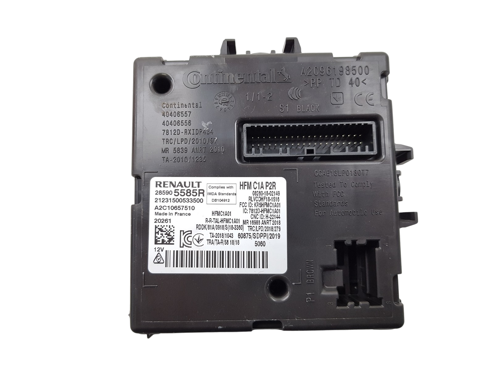 Styrenhetsmodul Renault Clio 5 Zoe 285905585R A2C10657510 0km 20 main product photo