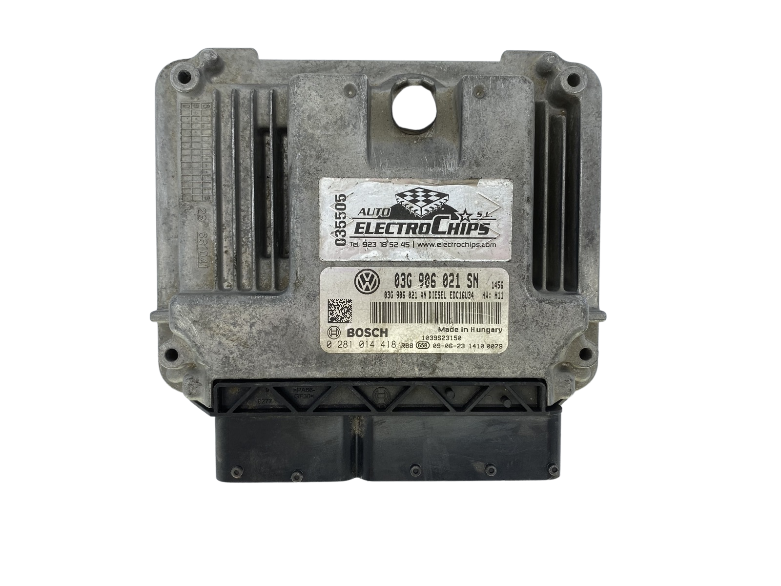 Styrenhet 03G906021SN 0281014418 Seat VW Bosch main product photo