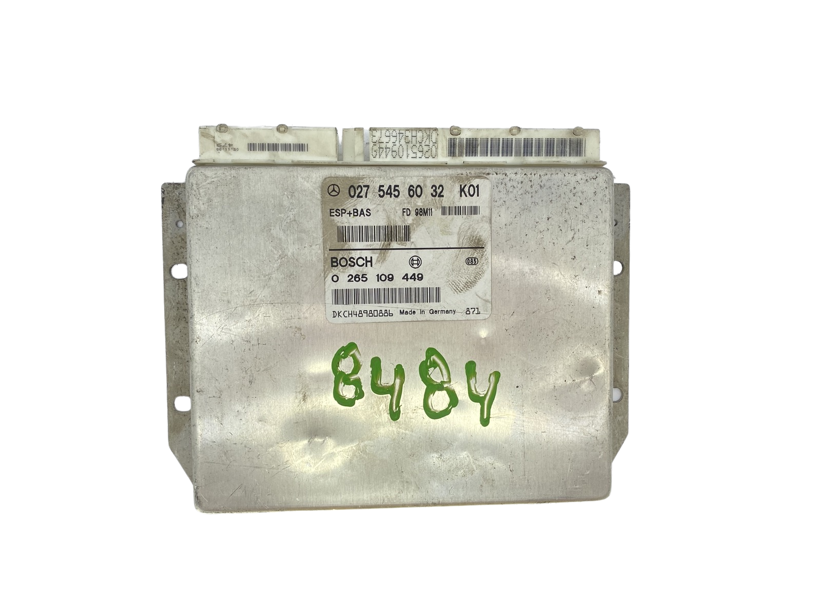 Styrenhet ESP Mercedes 0275456032 K01 0265109449 Bosch 60543 main product photo