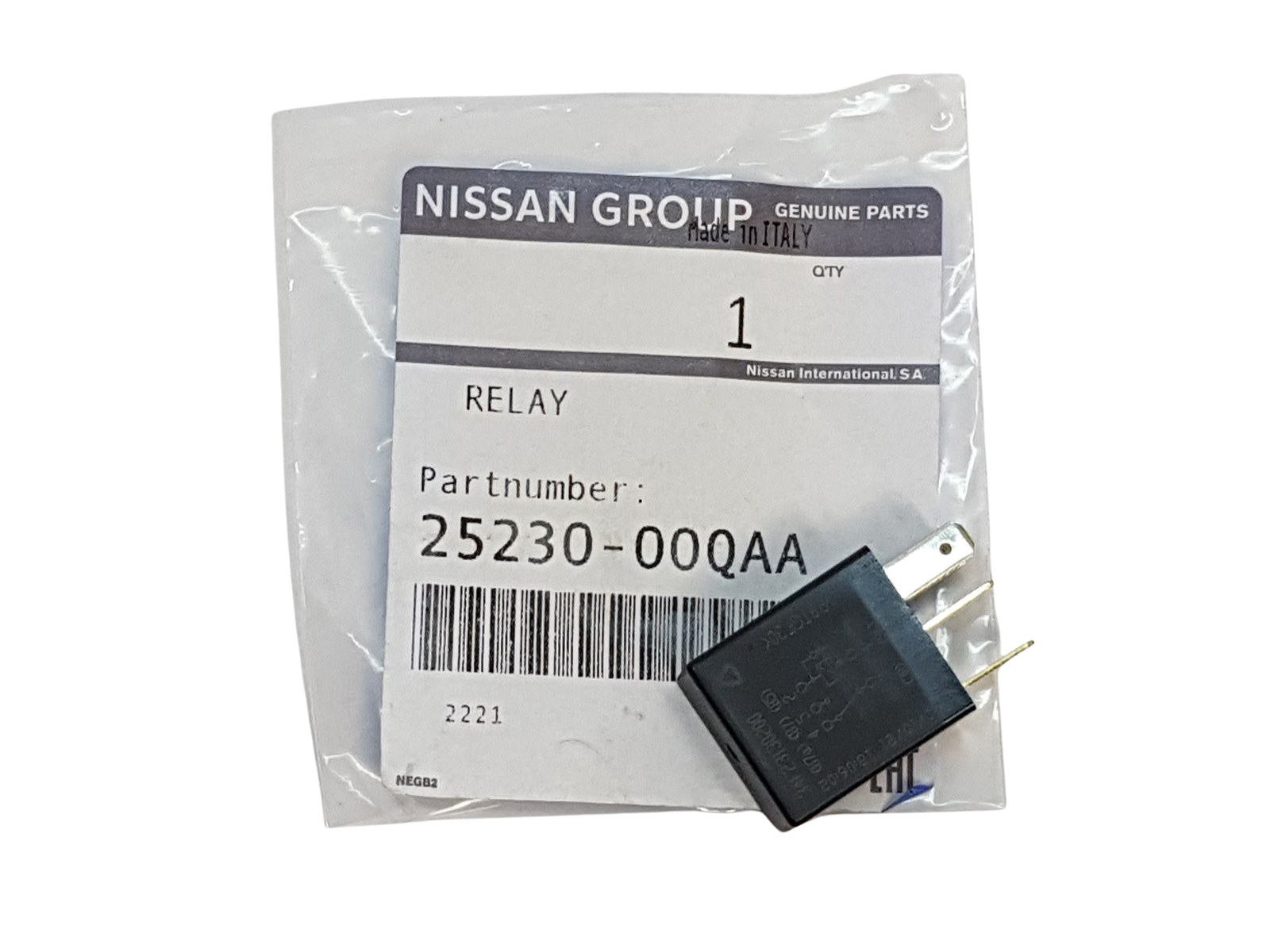 Relä Renault Nissan 2523000QAA Original main product photo