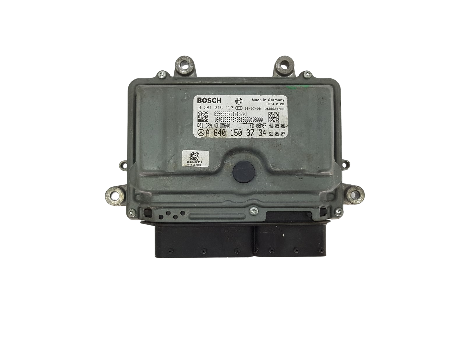 Styrenhet 0281015123 A6401503734 Mercedes Bosch 18113 main product photo