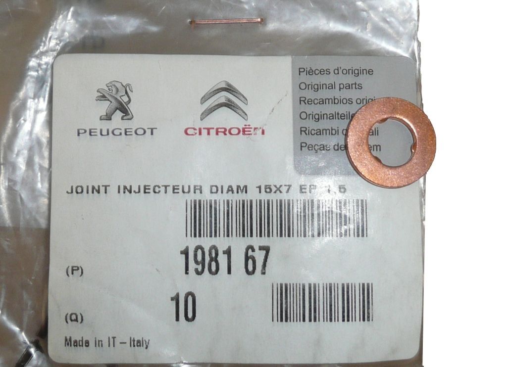 Spridartätning Ny Original 1981.67 198167 Citroen Peugeot 2 2.7 HDI main product photo