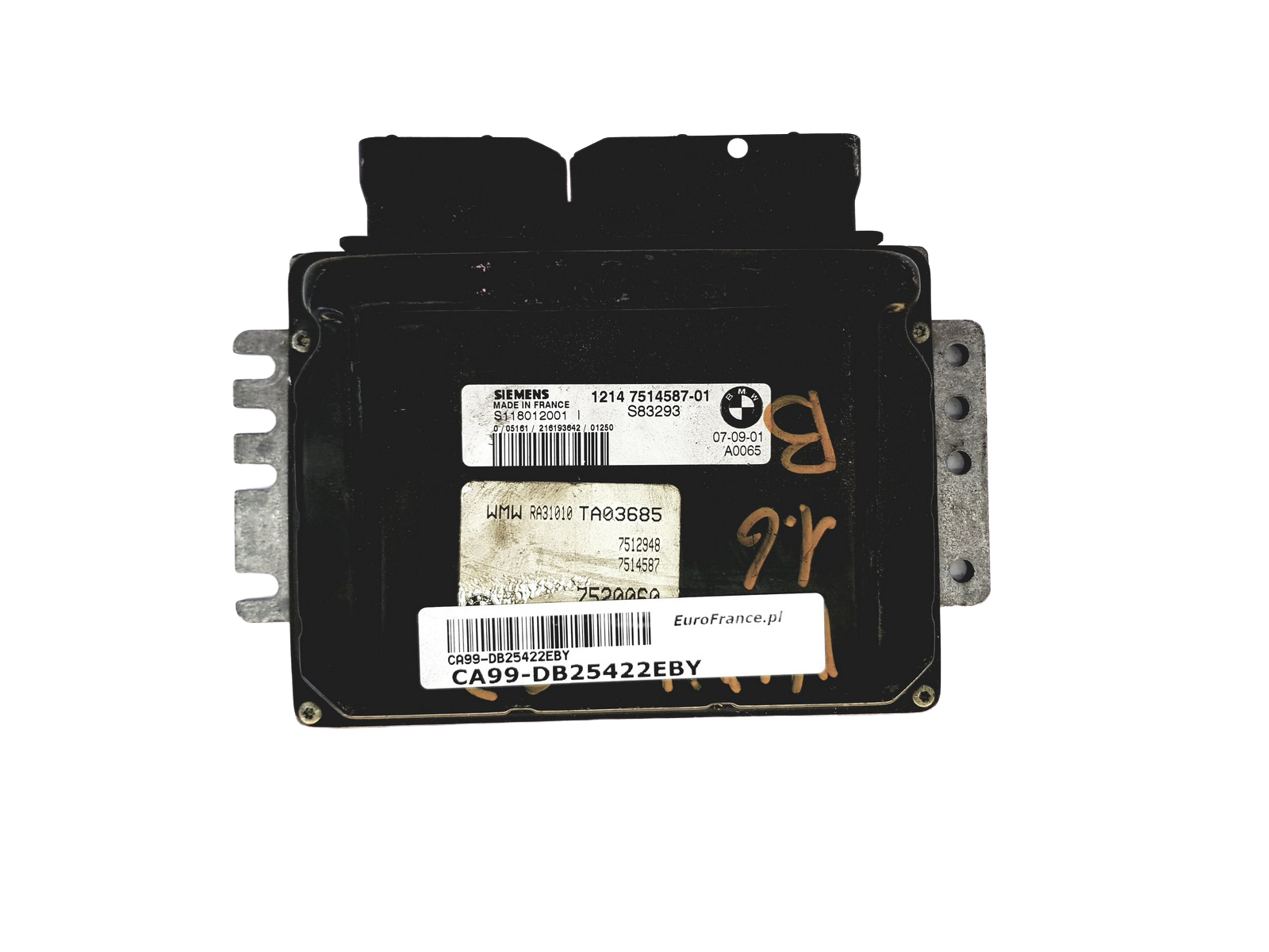 Styrenhet Mini 1214 7514587-01 S118012001I Siemens 25422 main product photo