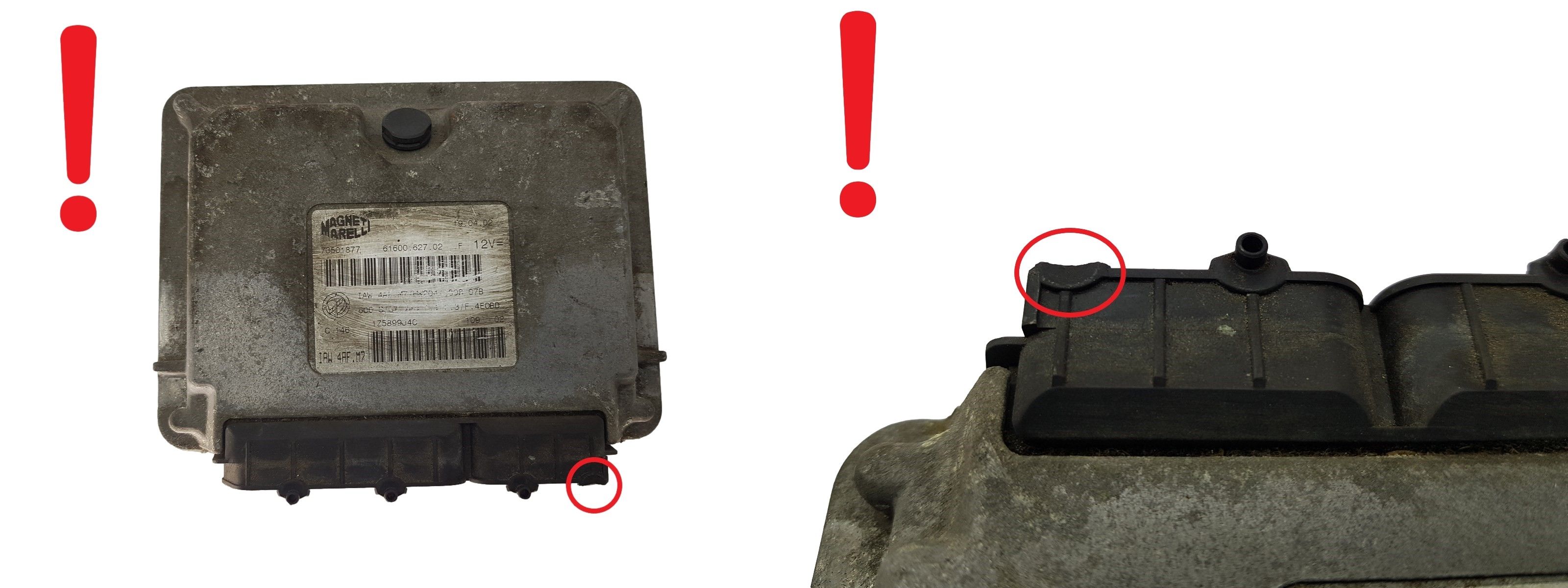 Styrenhet IAW4AF.M7 73501877 61600.627.02 Fiat Magneti Marelli 2834 main product photo