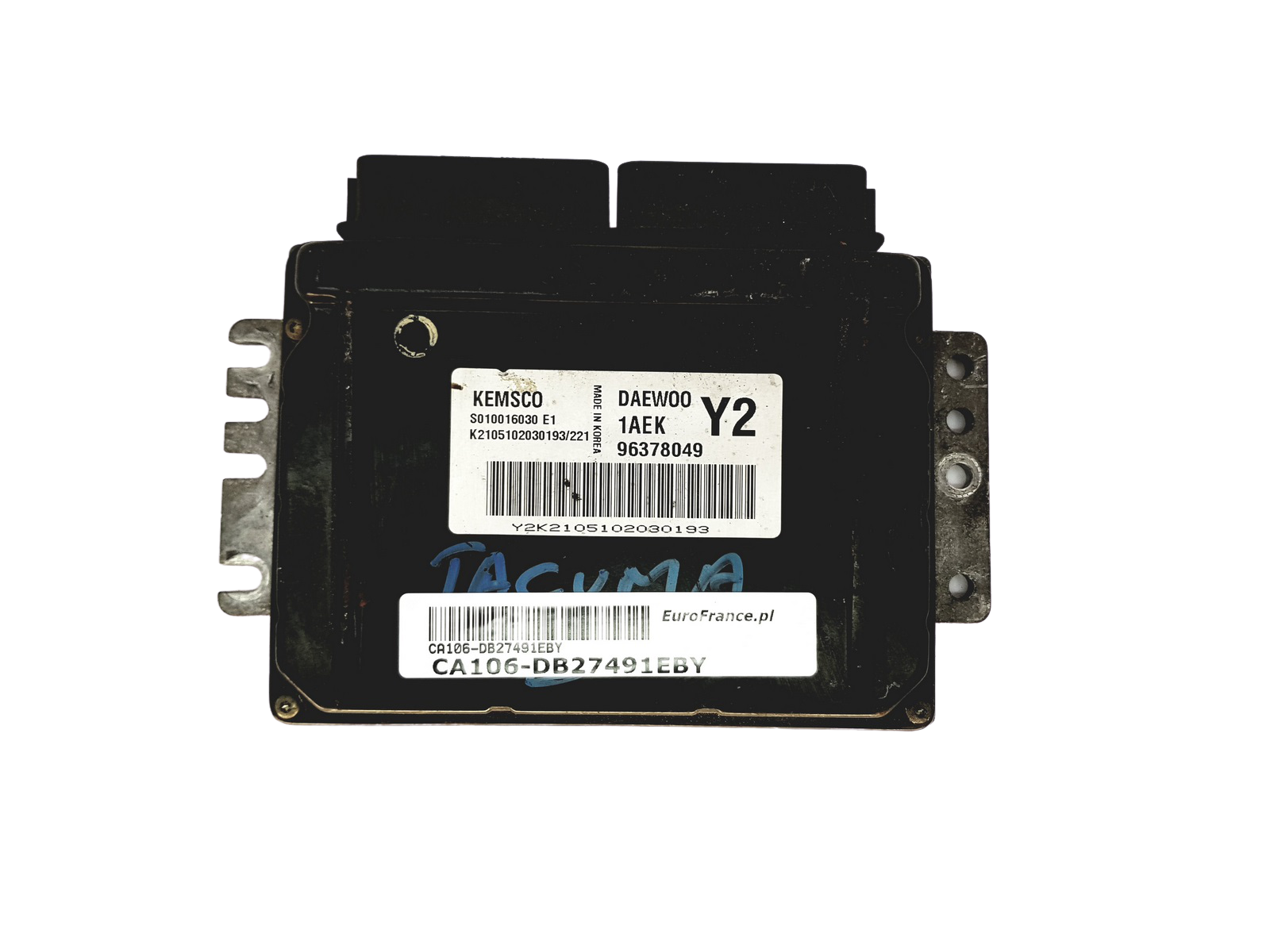 Styrenhet 96378049 S010016030E1 Y2 Daewoo Chevrolet Kamsco 27491 main product photo