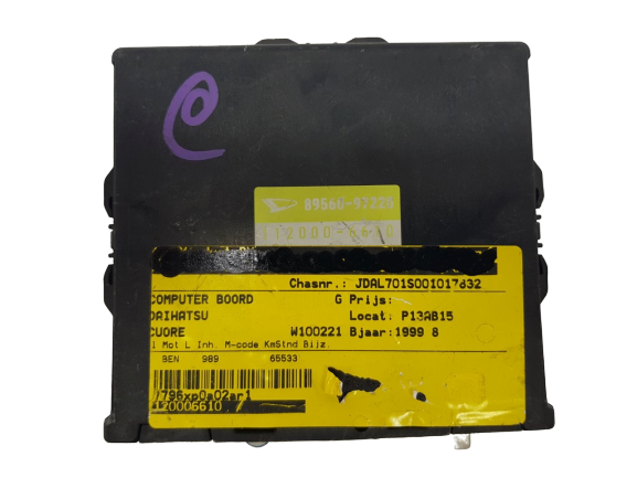 Styrenhetsmodul Daihatsu 89560-97220 112000-6611 Denso main product photo
