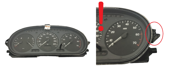 Hastighetsmätare Renault Megan 1 Scenic 1 21578161-2 54669 main product photo