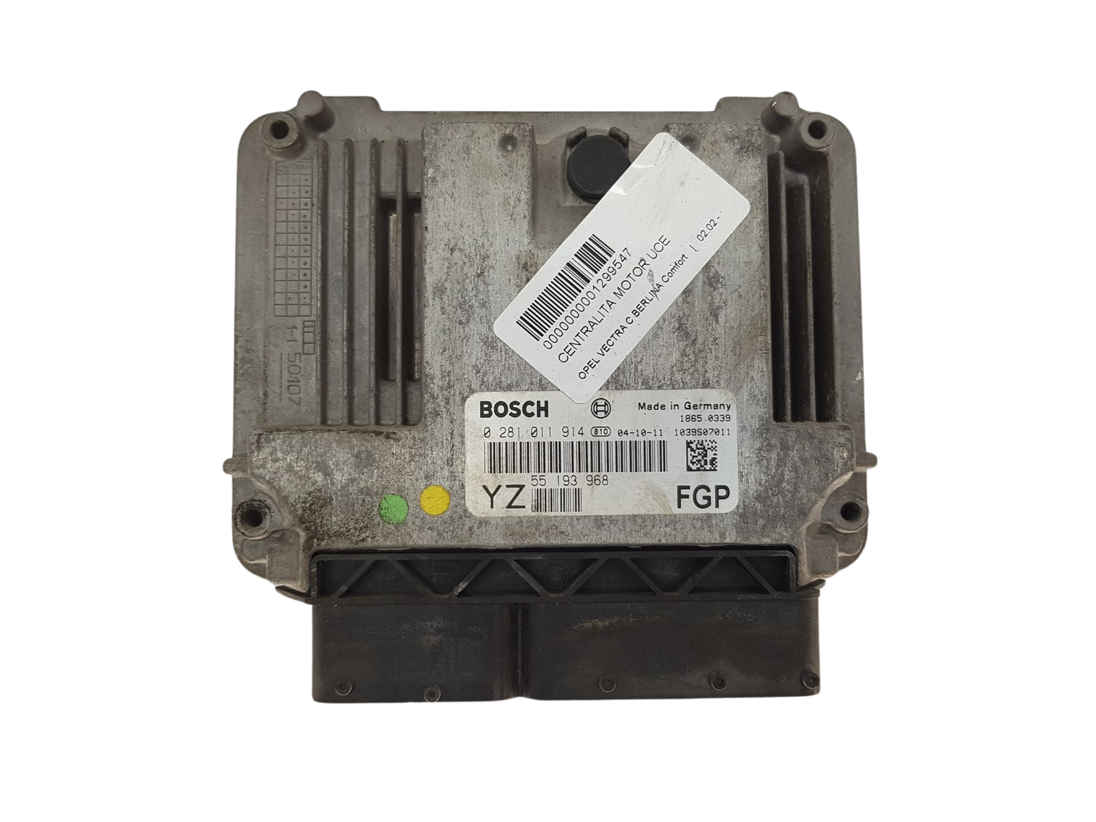 Styrenhet 0281011914 55193968 Opel Bosch 3182 main product photo