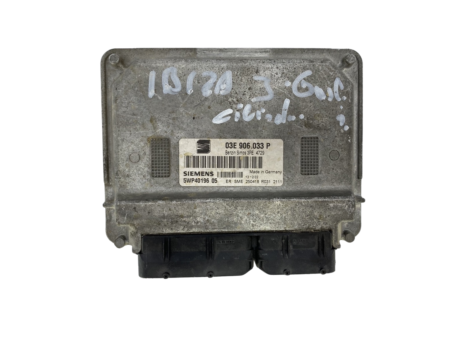 Styrenhet 03E906033P 5WP40196 05 Seat Siemens 52414 main product photo