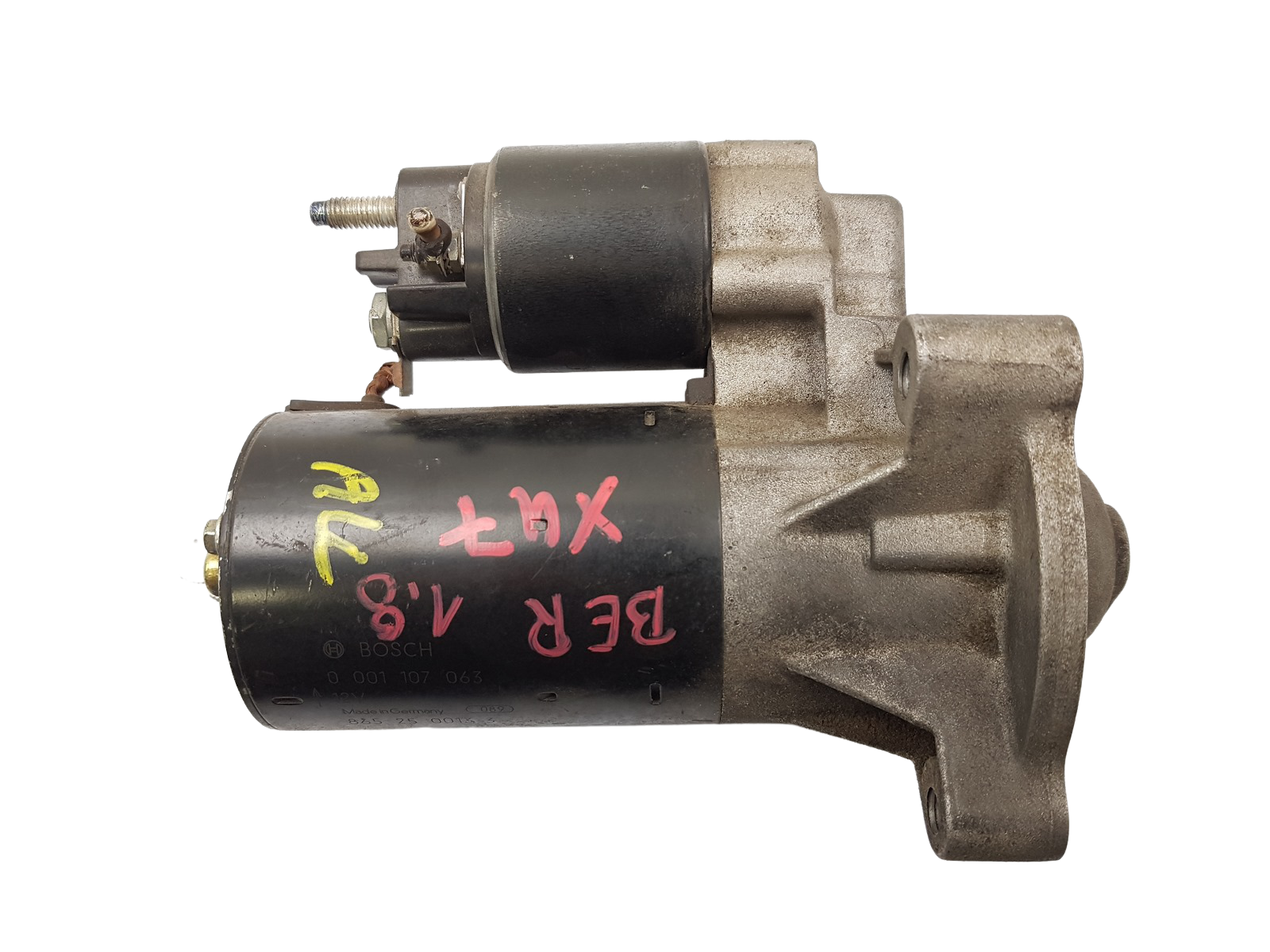 Startmotor Citroen Peugeot 0001107063 5802E4 1.6 1.8 Bosch 1448 main product photo