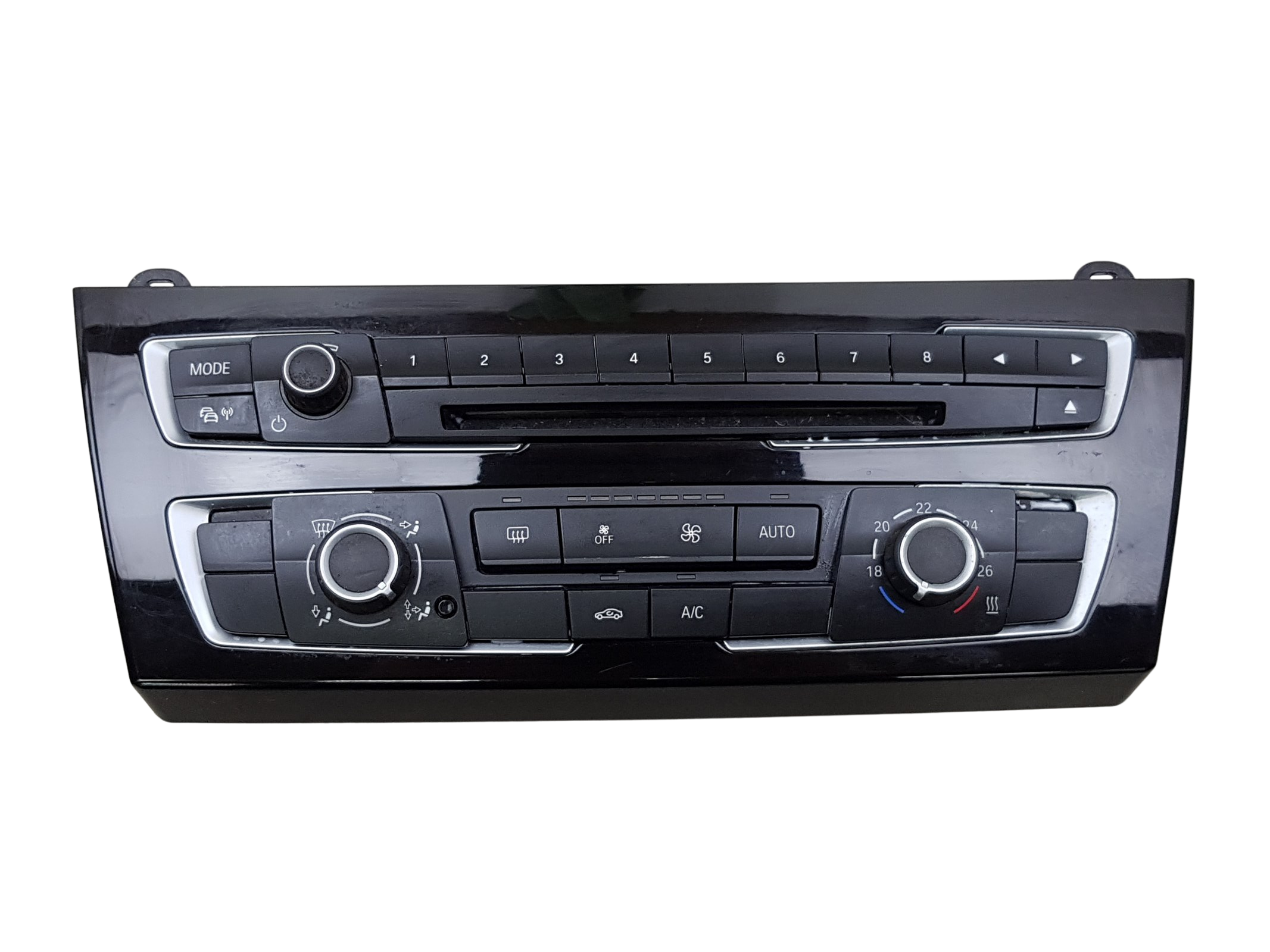 Värmereglerenhet A/C Radio BMW 1 64.11- 9338772 17313810 main product photo