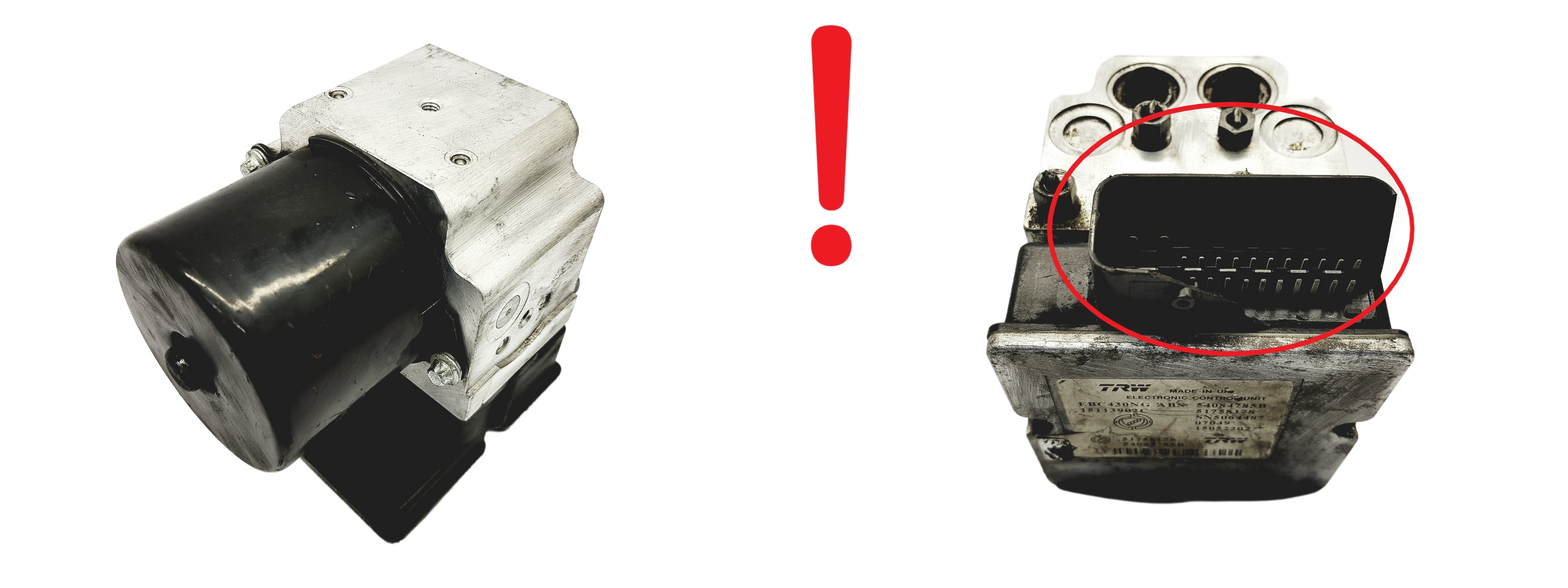 Abs-pump Lancia Ypsilon Y 51758178 54084785B TRW 60294 main product photo
