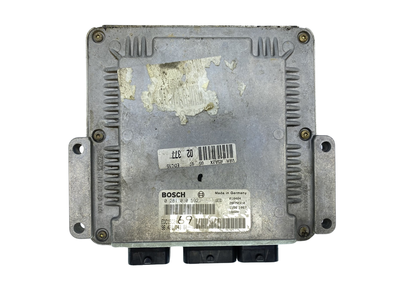 Styrenhet 0281010592 9642014880 28FM0310 PSA Bosch 63990 main product photo