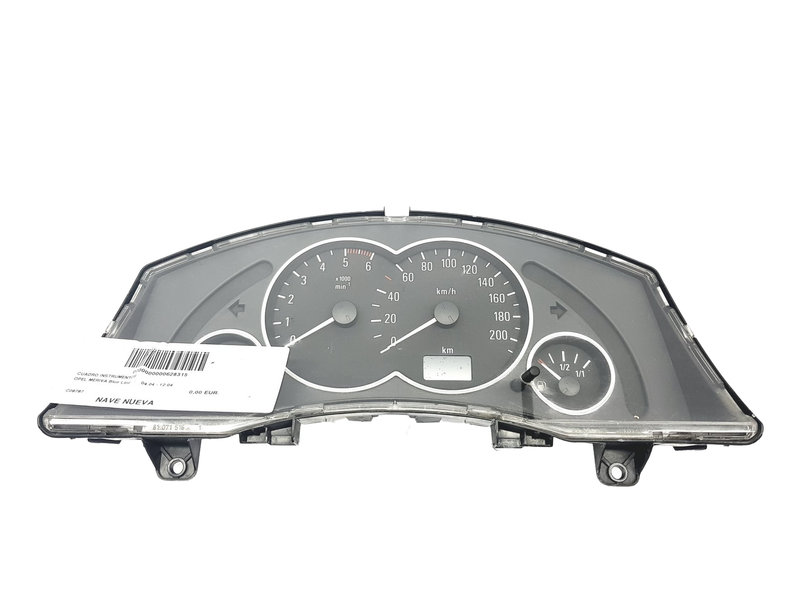 Varvräknare Opel Meriva 13173381XT 110080162026 57484 main product photo