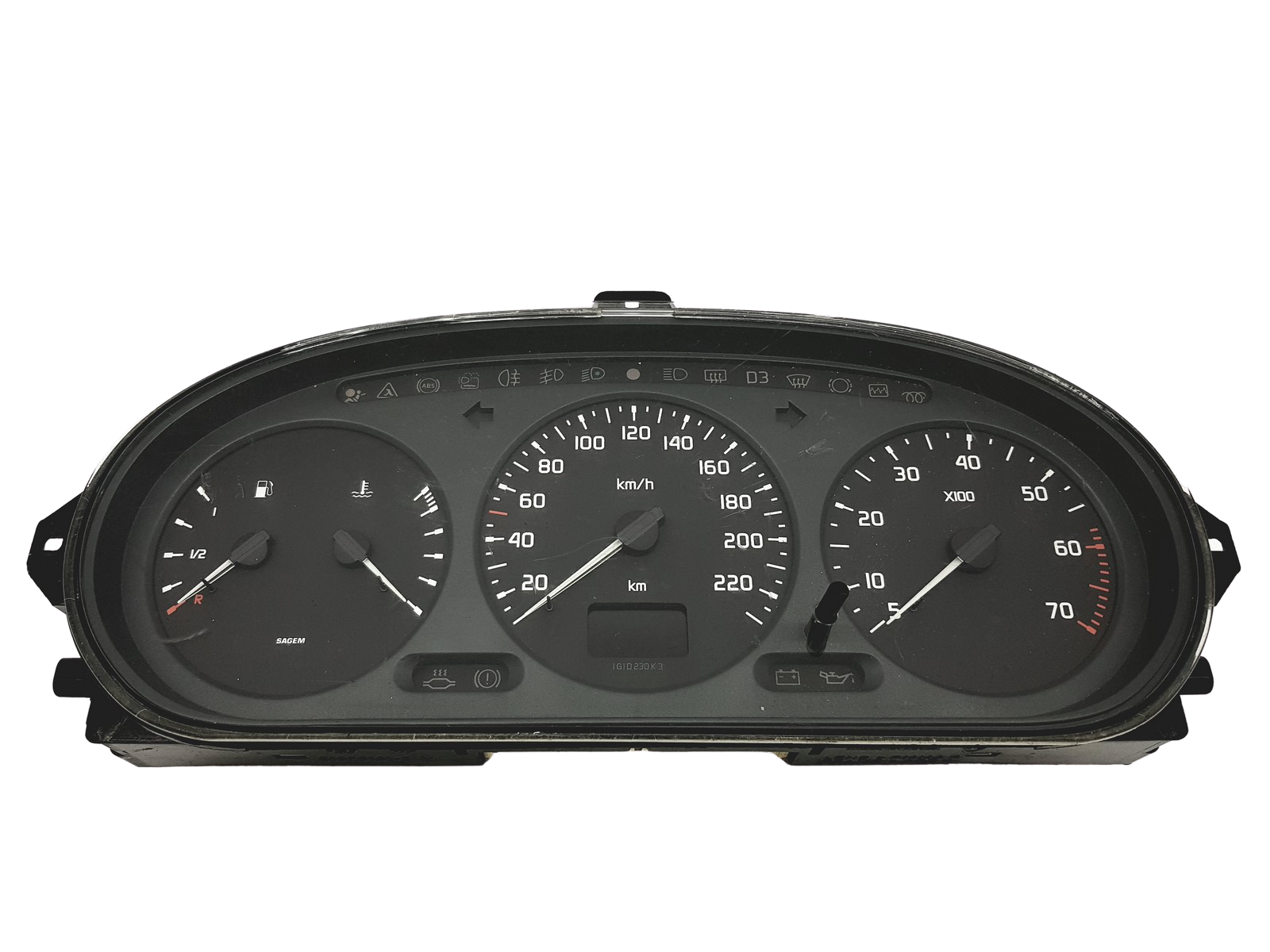 Hastighetsmätare Renault Megane 1 Scenic 1 21578161-2 30812 main product photo