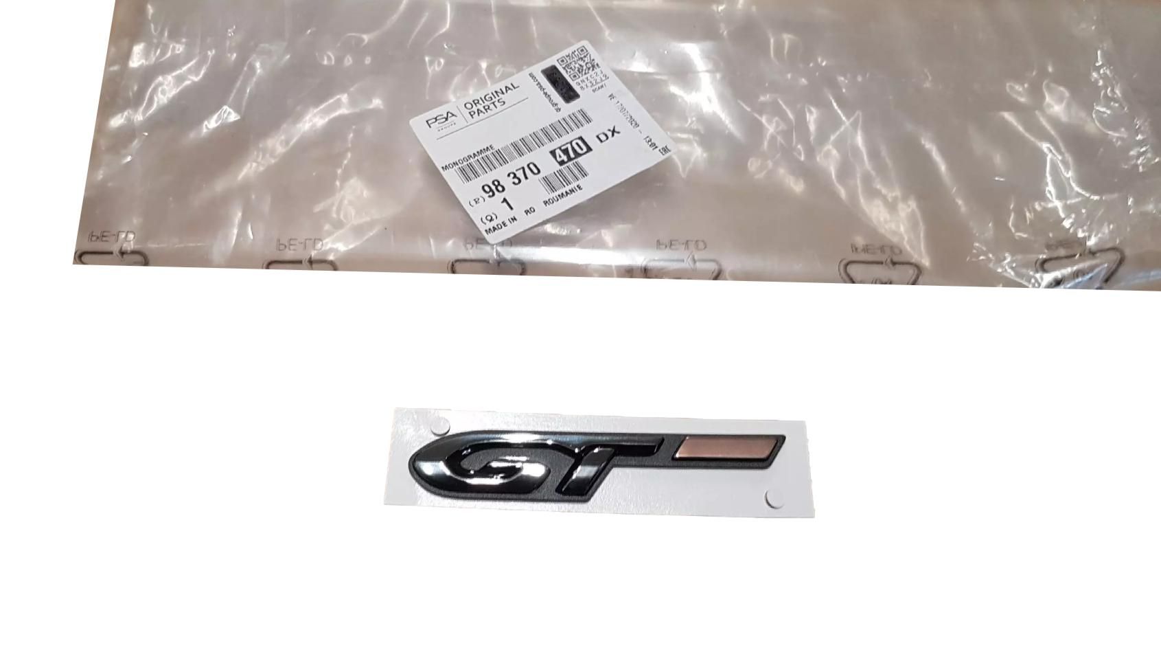 Emblem Original 98370470DX Peugeot main product photo