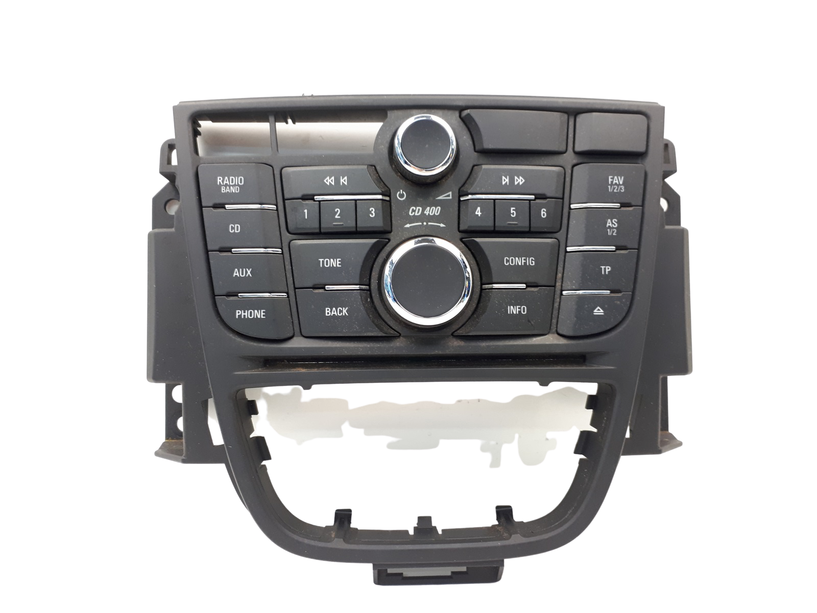 Kontrollpanel CD400 Opel Astra J 13360091 28299889 Delphi 1403 main product photo