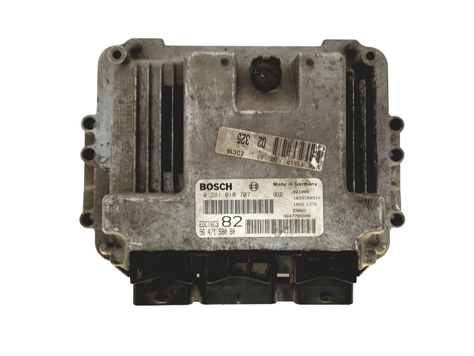 Styrenhet 0281010707 9647158080 9647785580 PSA Bosch 30392 main product photo