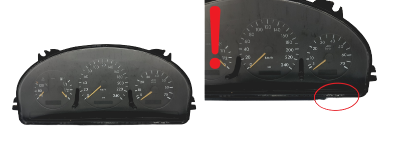 Varvräknare Mercedes ML W163 A1635400247 Delphi main product photo