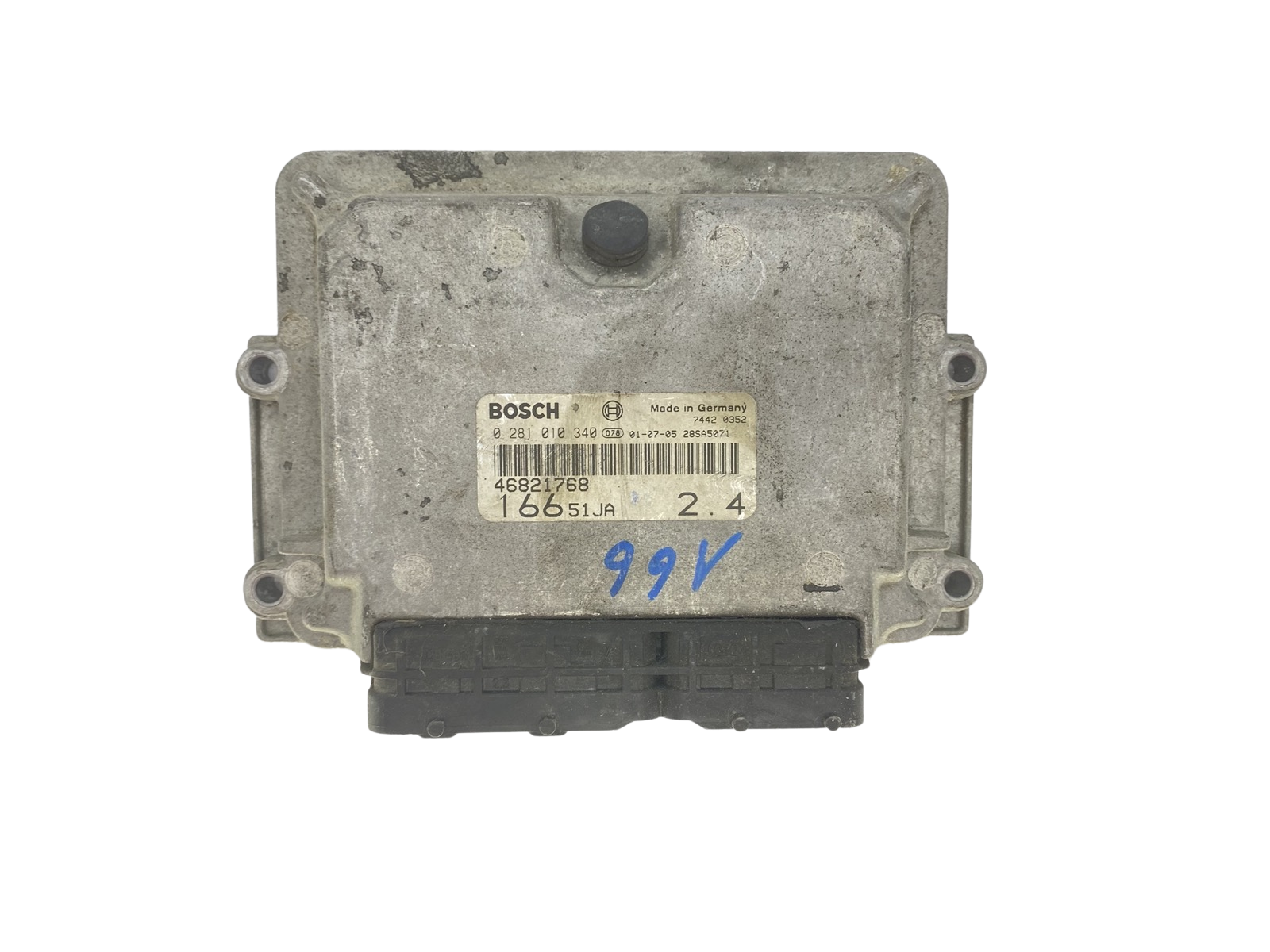 Motorstyrenhet ECU 46821768 0281010340 16651JA Alfa Romeo Bosch 57533 main product photo