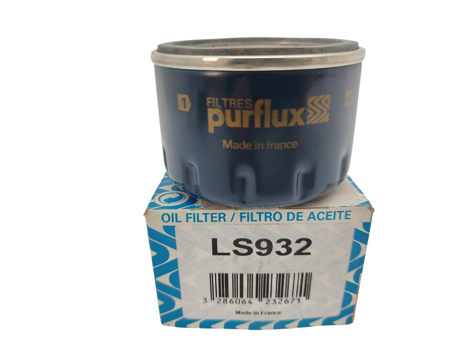 Oljefilter Gör Renault Dacia 8200768913 LS932 Purflux main product photo