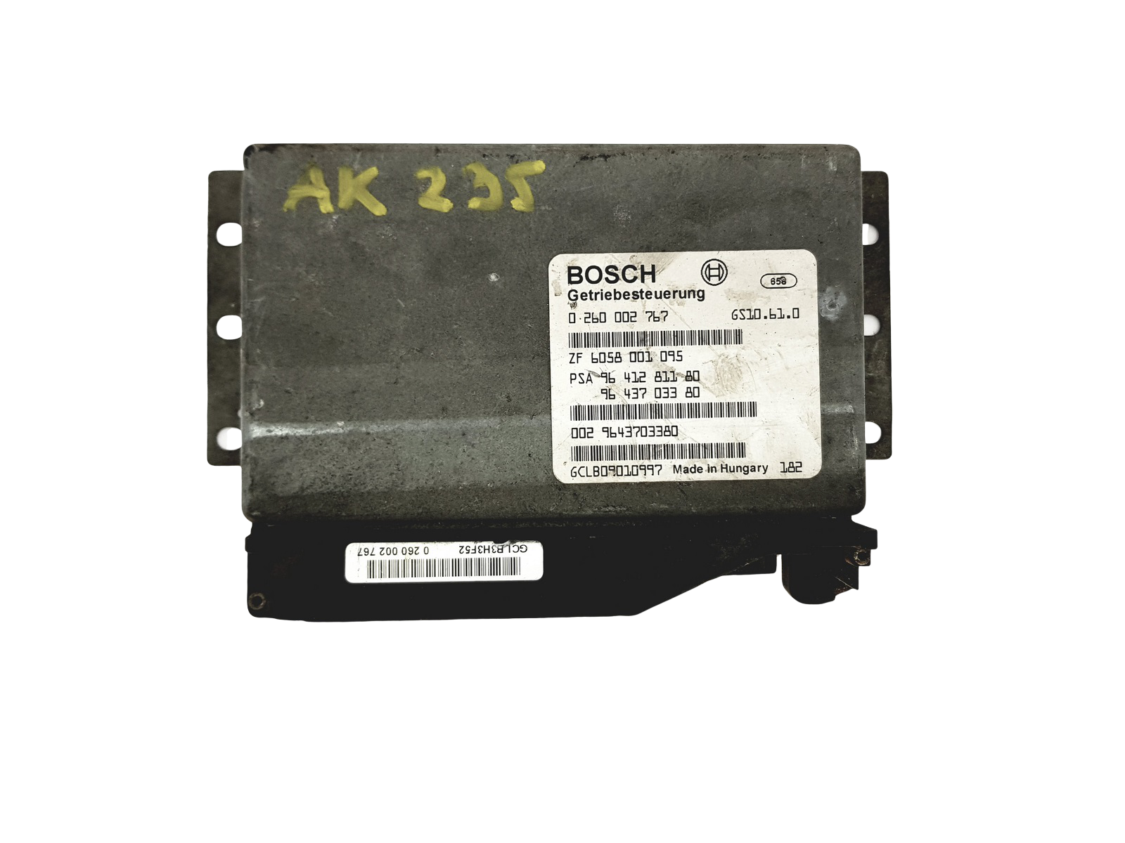 Styrenhet PSA 0260002767 9641281180 Bosch 22228 main product photo