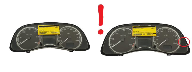Hastighetsmätare Peugeot 307 9651299680 C 00 61000 main product photo