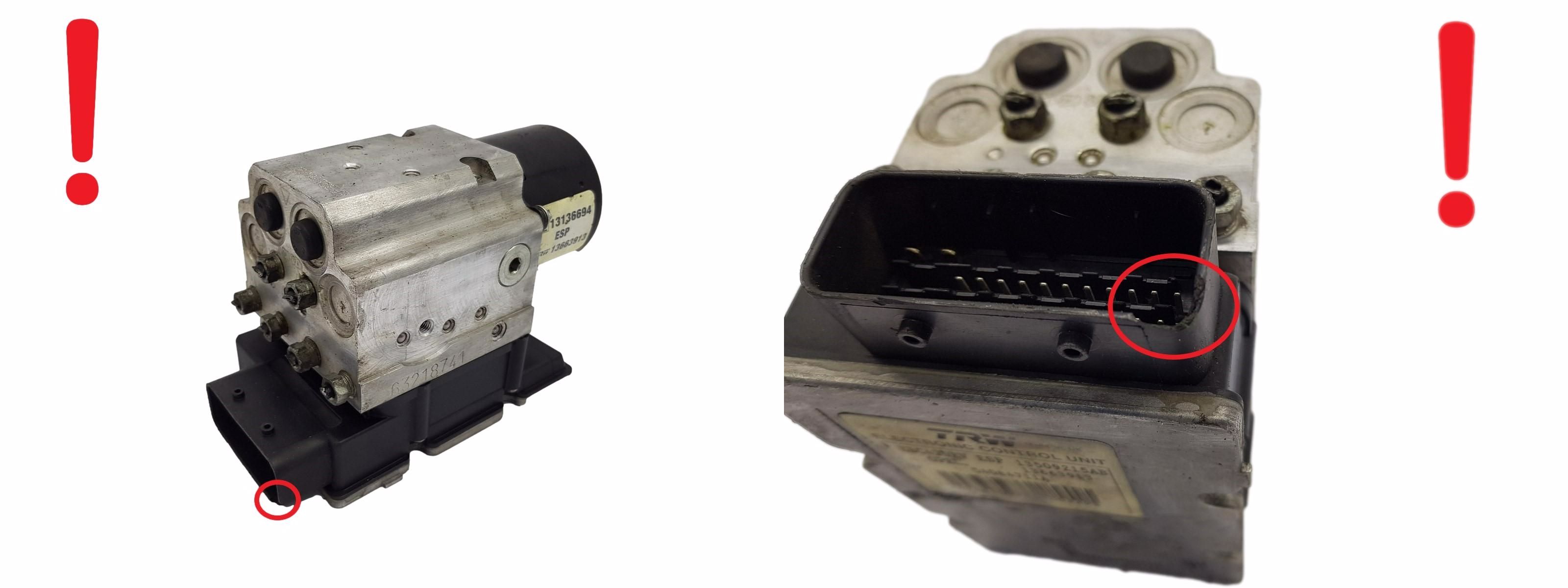 Abs-pump Opel Vectra C 13663913 13136694 TRW 6425 main product photo