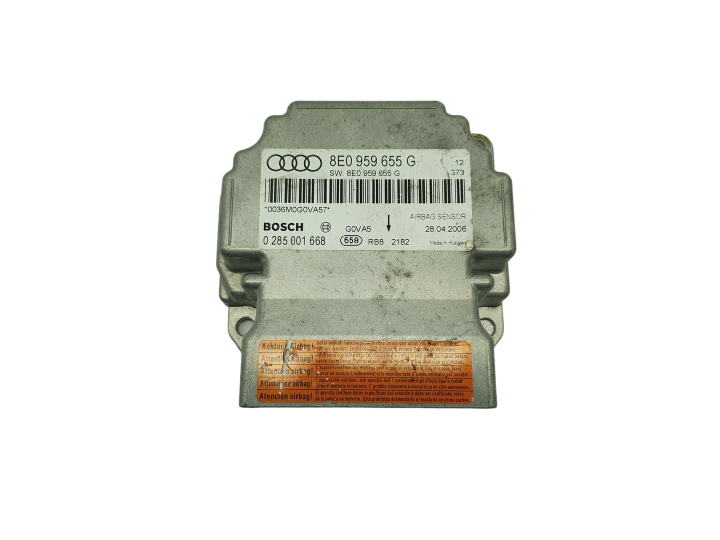 Styrenhetsmodul 8E0959655G 0285001668 Audi Bosch 69062 main product photo