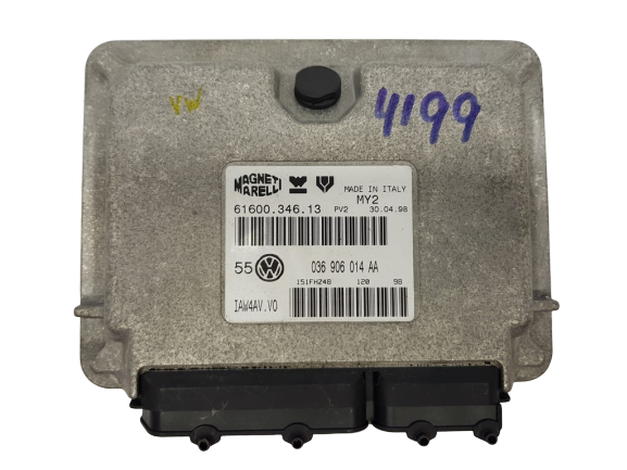 Motorstyrenhet ECU VW 036906014AA 6160034613 Magneti Marelli 19133 main product photo