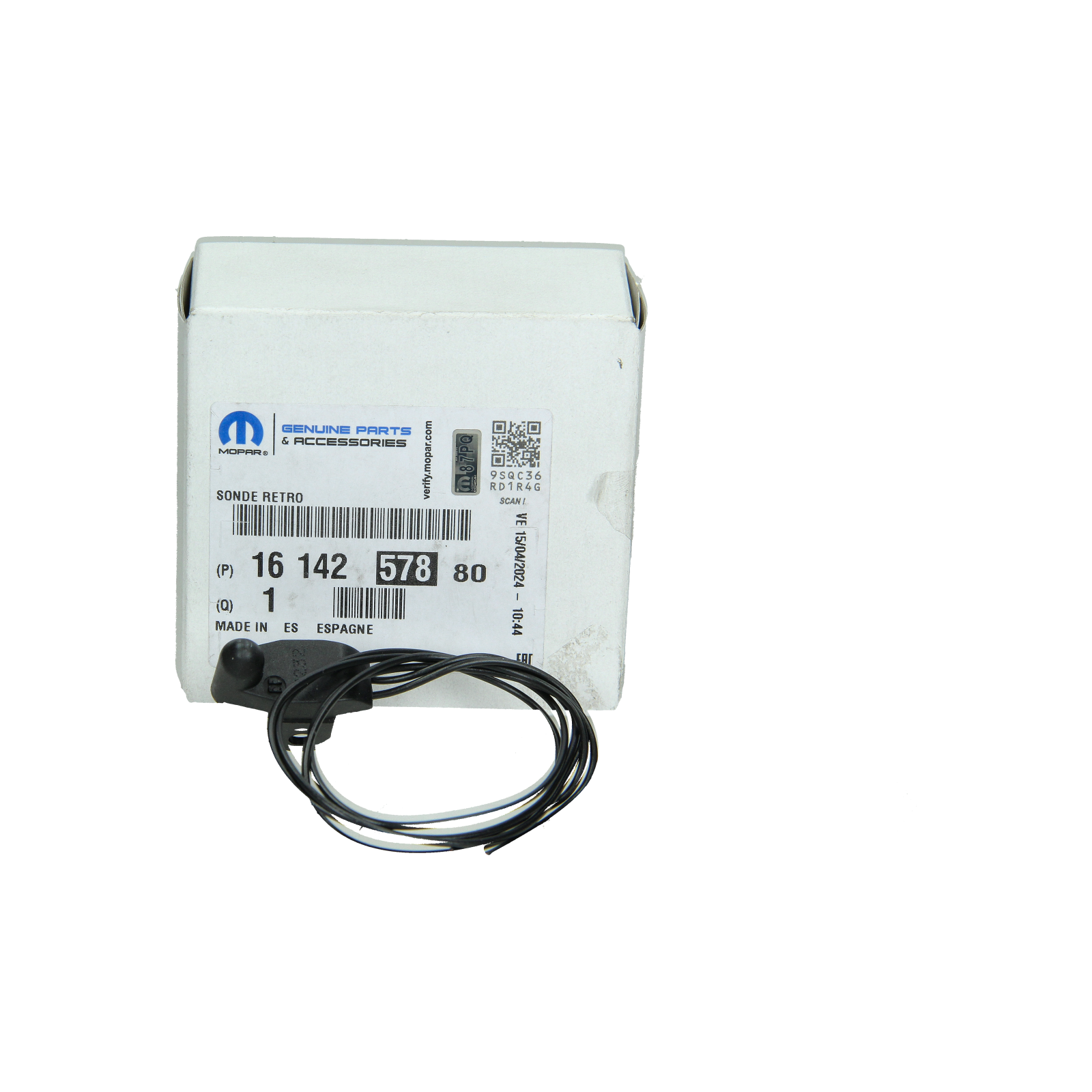 Temperatursensor Original 1614257880 Citroen Peugeot main product photo