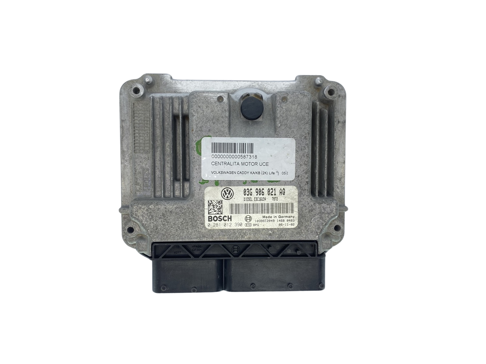 Styrenhet 03G906021AQ 0281012390 VW Bosch 62478 main product photo