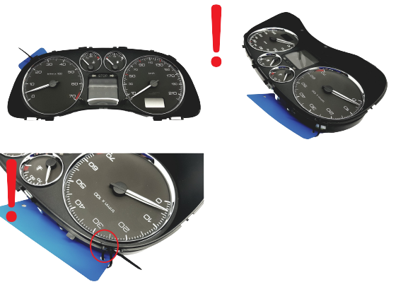 Hastighetsmätare Peugeot 307 9654485080 49379 main product photo